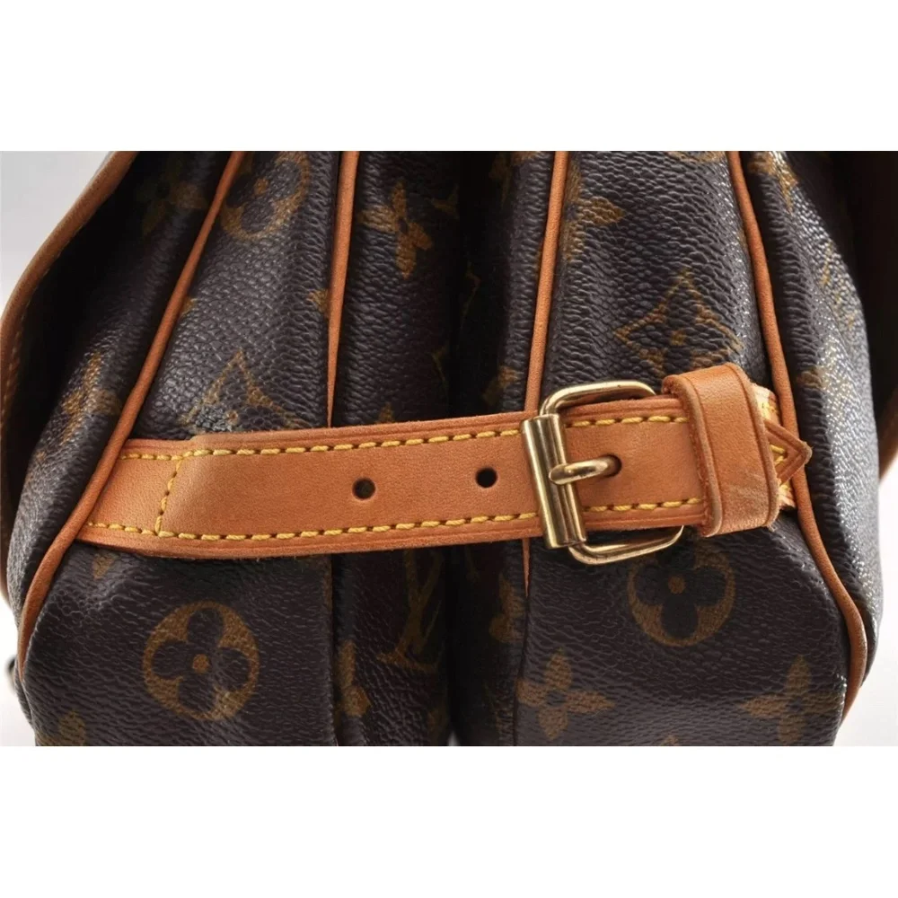 Authentic LV Louis Vuitton Saumur 30 Monogram Canvas Shoulder Crossbody Bag - Picture 14 of 15